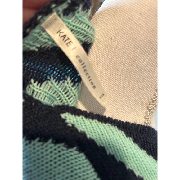 Kate Collections Southwestern Boho open front cardigan Fringe - Picture 4 of 5